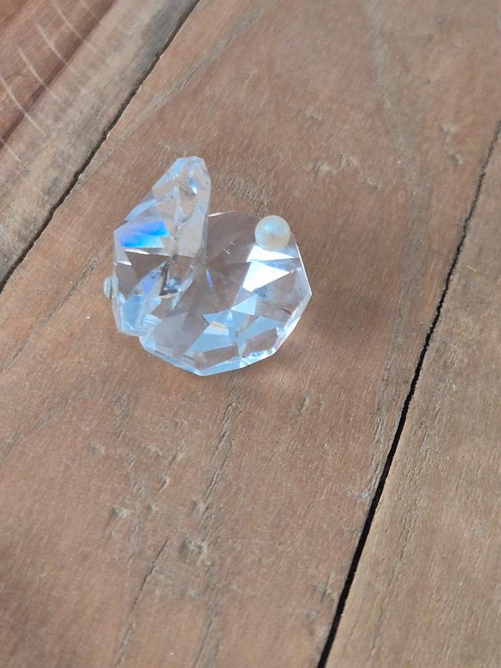Swarovski Aquatic Worlds Schelp met Parel, Verzamelen, Swarovski, Zo goed als nieuw, Ophalen of Verzenden