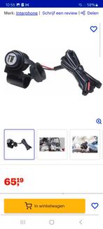 Dualb usb oplader voor motorfiets Nieuw, Ophalen of Verzenden, Nieuw