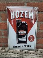 Nozem Oil metalen wandbord, Ophalen of Verzenden