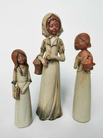 Retro vintage keramiek grote sculpturen / figuren Worpswede  beschikbaar voor biedingen