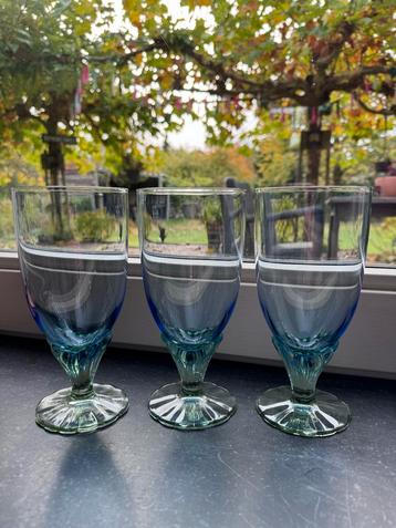 Vintage Bormioli Rocco Bahia Bekers - Set van 3 beschikbaar voor biedingen