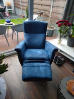 Koningsblauw 2 X tweezits en relaxstoel, 150 tot 200 cm, Overige materialen, 75 tot 100 cm, Vierpersoons of meer
