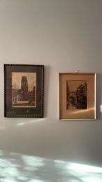 Ets van Rotterdam door J.E. Lammersten kunst, Ophalen of Verzenden