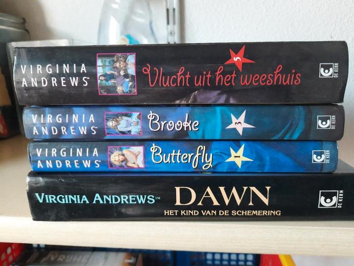 4 boeken van Virginia Andrews voor 15€ of 5€ per boek, Boeken, Literatuur, Gelezen, Ophalen of Verzenden