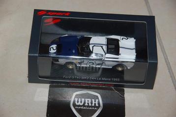 1:43 FORD GT40 LEMANS #2 SPARK zie info WRH beschikbaar voor biedingen
