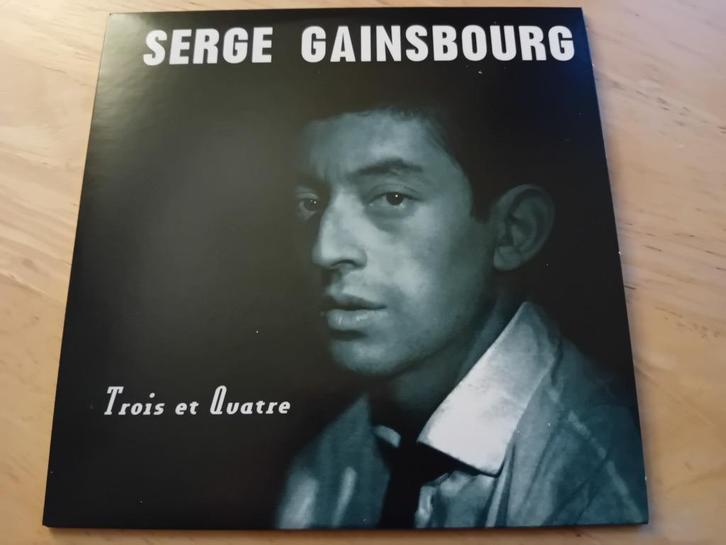 CD Serge Gainsbourg - Trois et Quatre, Cd's en Dvd's, Cd's | Franstalig, Zo goed als nieuw, Verzenden