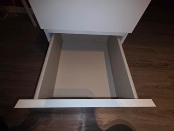 Ikea Malm nachtkastje kastje kast wit ladekast ladekastje - afbeelding 7