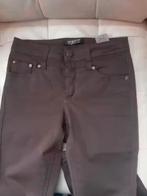 Nickjean broek mt 34 bruin, Kleding | Dames, Bruin, Ophalen of Verzenden, Zo goed als nieuw, Maat 34 (XS) of kleiner