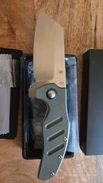 Kizer C01c Sheepdog XL 154CM staal en G10 schalen, Verzamelen, Militaria | Algemeen, Ophalen of Verzenden, Overige soorten, Mes of Dolk