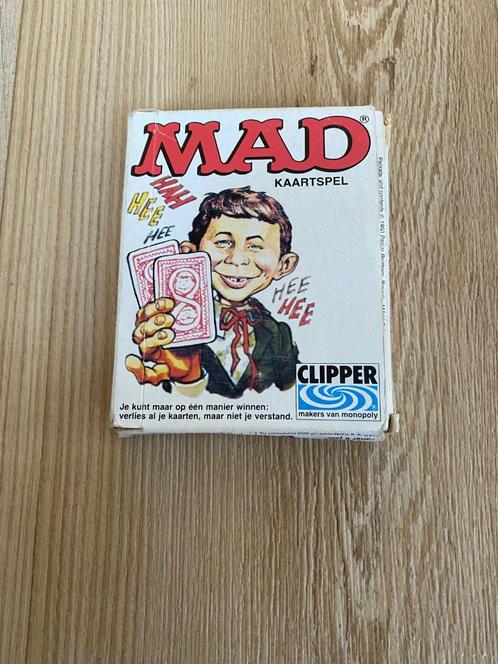 MAD kaartspel 1979 van Clipper compleet Vintage, Hobby en Vrije tijd, Gezelschapsspellen | Kaartspellen, Gebruikt, Ophalen of Verzenden