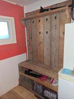 Stijgerhouten Kapstok Wandmodel, Gebruikt, Minder dan 100 cm, Hout, Ophalen