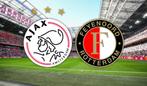 AJAX - FEYENOORD - VAK 117 - 2 KAARTEN - ZIE OMSCHRIJVING!, Losse kaart, Twee personen, December