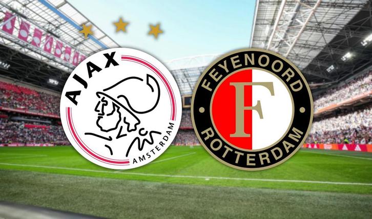 AJAX - FEYENOORD - VAK 117 - 2 KAARTEN - ZIE OMSCHRIJVING!, Tickets en Kaartjes, Sport | Voetbal, Twee personen, December, Losse kaart