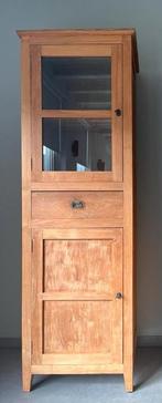 Houten kast deur met glas / lade / dichte kast met legplank, Ophalen