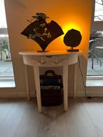 Half rond tafeltje, Ophalen, Gebruikt, 50 tot 100 cm, Rond