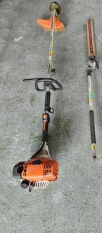 Stihl KM90R Steelheggeschaar en bosmaaier kop, Tuin en Terras, Bosmaaiers, Benzine, Gebruikt, Ophalen of Verzenden, STIHL