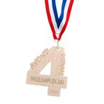Medaille avondvierdaagse gepersonaliseerd, Ophalen of Verzenden, Overige materialen, Nederland