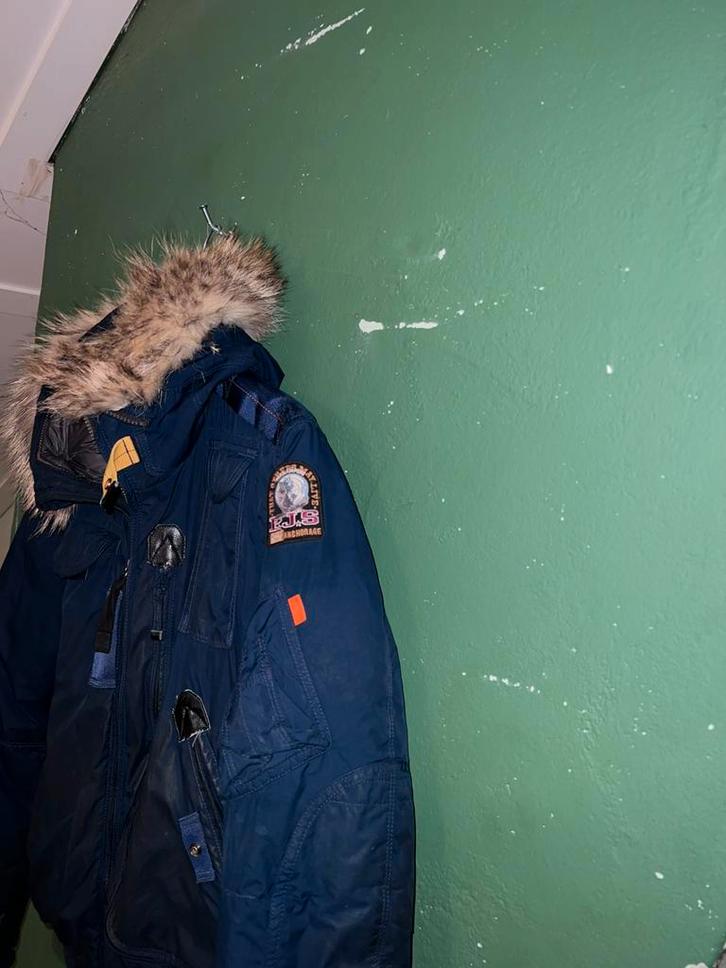 Parajumpers jas, Kleding | Heren, Jassen | Winter, Gedragen, Maat 46 (S) of kleiner, Blauw, Ophalen of Verzenden