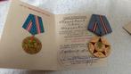 CCP USSR medaille, Ophalen of Verzenden, Landmacht, Nederland, Lintje, Medaille of Wings