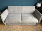 Goossens Solvik double sofa bed, light gray, Huis en Inrichting, Slaapkamer | Slaapbanken, Ophalen, 100 cm, Tweepersoons, Zo goed als nieuw