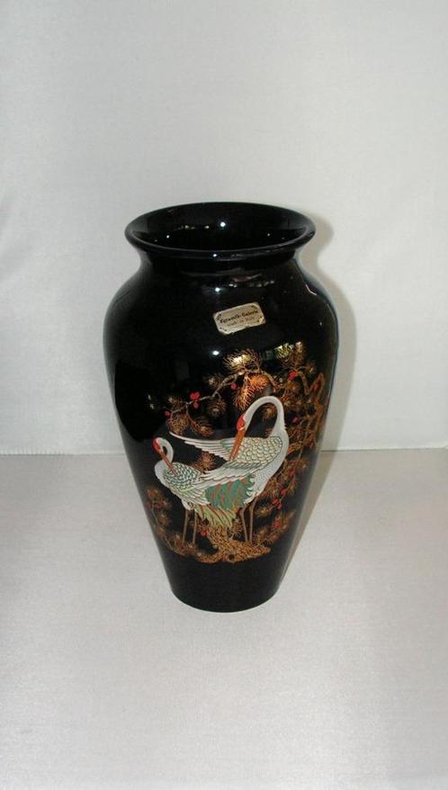 Vaas van Keramik Galerie, Huis en Inrichting, Woonaccessoires | Vazen, Gebruikt, Zwart, Minder dan 50 cm, Aardewerk of Porselein