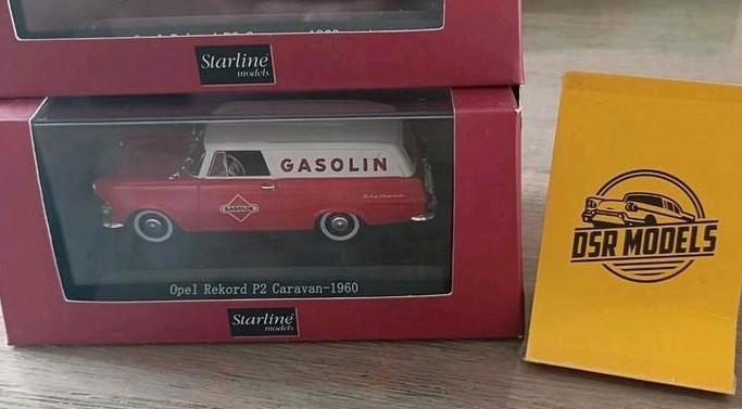 1:43 Opel Record P2, Hobby en Vrije tijd, Modelauto's | 1:43, Nieuw, Auto, Overige merken, Ophalen of Verzenden