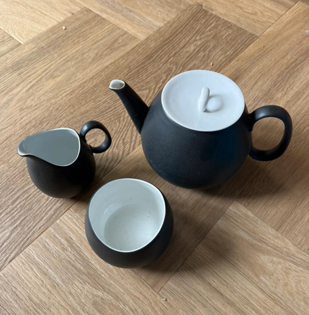 Vintage Rosenthal Rhythm theepot set, Ophalen, Gebruikt, Overige typen, Effen
