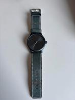 OOZOO Herenhorloge met lederen band, Overige merken, Overige materialen, Polshorloge, Ophalen of Verzenden