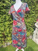 King Louie Jurk - Maat M - Bloemenprint, Maat 38/40 (M), Overige kleuren, Ophalen of Verzenden, Zo goed als nieuw