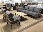 Loungeset Tuinset Loungestoel Loungebank Tuinmeubelen Wicker, Tuin en Terras, Ophalen, 5 zitplaatsen, Nieuw, Bank