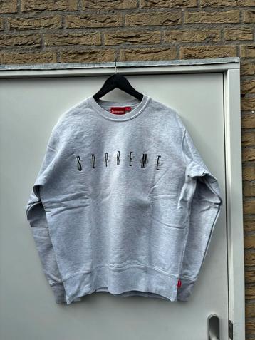 Supreme F*ck You Crewneck Ash Grey - Maat M beschikbaar voor biedingen