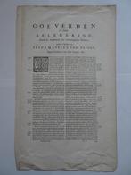Gravure belegering vesting Coevorden, Fred. de Wit 1698, Antiek en Kunst, Kunst | Etsen en Gravures, Verzenden