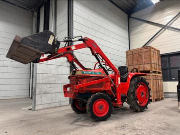 Kubota B1-17 Bulltra met voorlader | 20pk | 4WD | Iseki beschikbaar voor biedingen