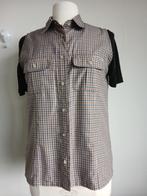 Blouse geruit Bruin/blauw Maat 38 Vaude, Maat 38/40 (M), Bruin, Verzenden, Zo goed als nieuw