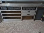 Aluca schappen kast met lades en losse bakjes aluminium, Ophalen