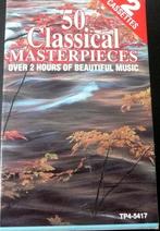 MC::: 50. Classical Masterpieces (20m), Cd's en Dvd's, Cassettebandjes, 2 t/m 25 bandjes, Gebruikt, Ophalen of Verzenden, Klassiek