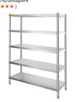 Rvs stelling rek, Ophalen of Verzenden