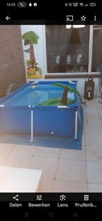 Intex zwembad 300x201x66, Tuin en Terras, Zwembaden, Ophalen of Verzenden, Zo goed als nieuw, Opzetzwembad, 200 tot 400 cm