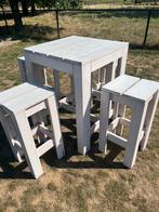 Mooie staantafel met krukken, Dieren en Toebehoren, Katten-accessoires, Ophalen, Gebruikt