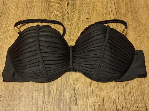NIEUW Hunkemöller 75C bikinitop aangerimpeld voorgevormd, Kleding | Dames, Badmode en Zwemkleding, Nieuw, Bikini, Zwart, Ophalen