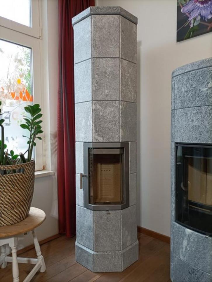 Norsk-Kleber Octo plus 6 speksteenkachel, Huis en Inrichting, Kachels, Nieuw, Vrijstaand, Houtkachel, Hout, Ophalen