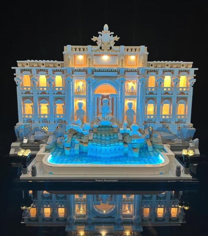 Verlichtingsset LED 21062 Trevi Fontein verlichting -Nieuw-, Kinderen en Baby's, Speelgoed | Bouwstenen, Nieuw, Overige merken