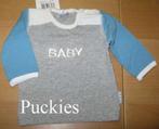 *SALE* Grijze Dirkje longsleeve maat 50 *NieuW* a, Kinderen en Baby's, Babykleding | Maat 50, Dirkje, Nieuw, Ophalen of Verzenden