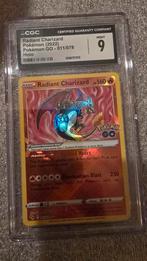 Radiant Charizard Pokemon 011 GO CGC 9, Ophalen of Verzenden, Zo goed als nieuw