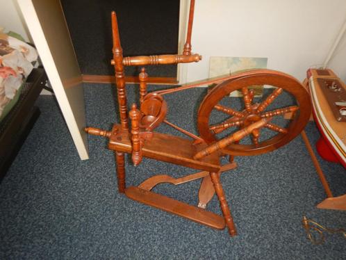 spinnewiel, Hobby en Vrije tijd, Spinnewielen en Spinnen, Gebruikt, Spinnewiel, Ophalen