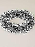 Nieuwe armband van Manouk, zwart met strass., Sieraden, Tassen en Uiterlijk, Armbanden, Ophalen of Verzenden, Nieuw, Zwart, Met strass