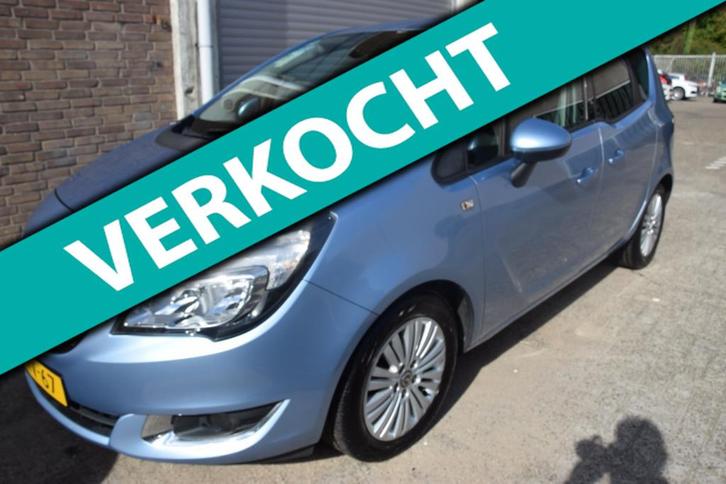Opel Meriva 1.4 Turbo Design Edition, Auto's, Opel, Bedrijf, Te koop, Meriva, ABS, Airbags, Airconditioning, Centrale vergrendeling