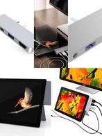 Hyper drive usb-c naar 4-in-1 Hub voor Microsoft surface go, Computers en Software, Dockingstations, Microsoft Surface Dock, Tablet
