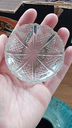 Kristallen zoutschaaltje, Antiek en Kunst, Antiek | Glas en Kristal, Ophalen of Verzenden