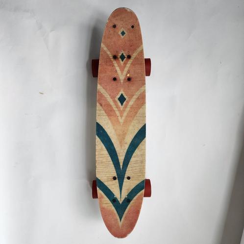 Oldskool fiberglass skateboard, Sport en Fitness, Skateboarden, Gebruikt, Skateboard, Ophalen of Verzenden